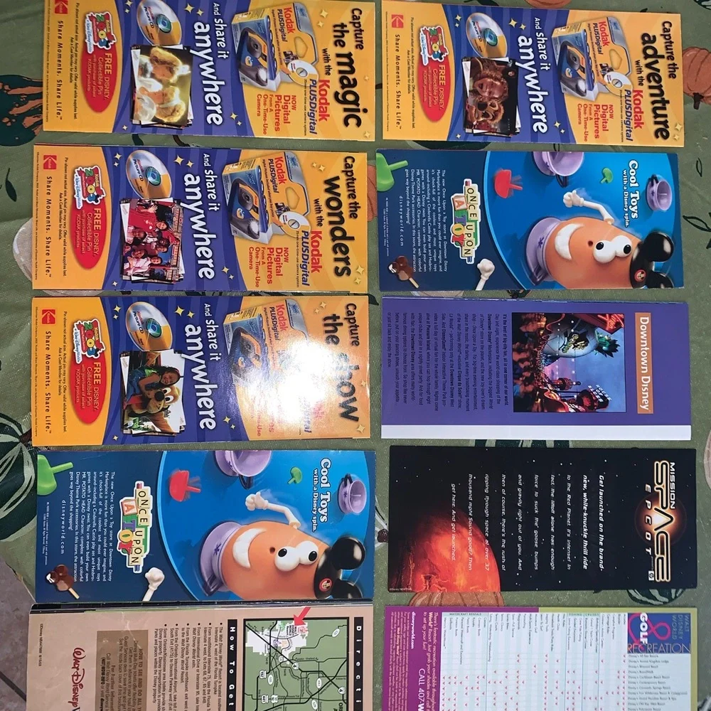 Disney Park Guide Map Collection - Picture 2 of 2